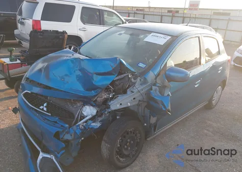 2020 Mitsubishi Mirage Es/Se from USA, damaged, VIN ML32A3HJ9LH009826